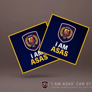 'I AM ASAS' Limited Edition Car Sticker